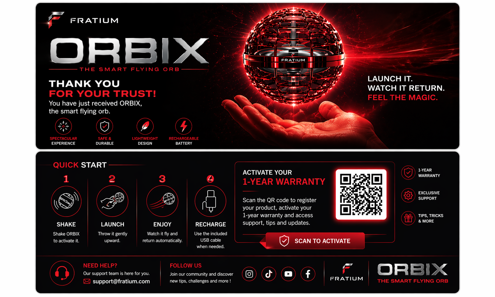 ORBIX en vol — vidéo TikTok